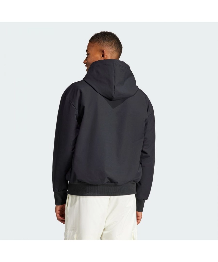 Adidas Originals Mens City Escape Premium Hoodie - Black Recycled Material - Size Small
